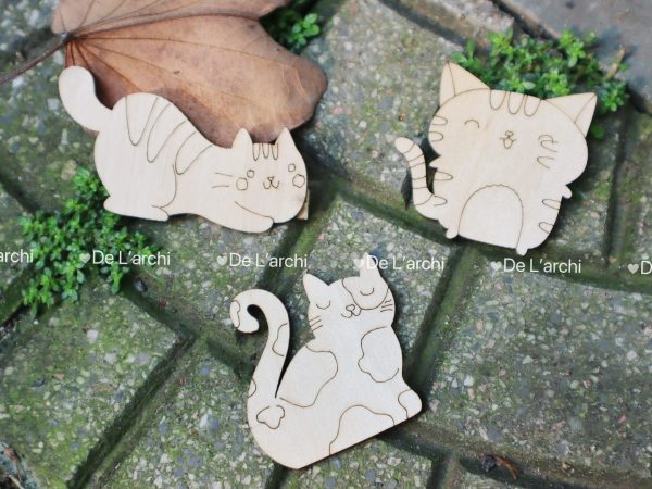 Bộ gỗ 30 hình thú cute, giúp bé thỏa sức tô vẽ sáng tạo, làm móc treo khóa, trang trí góc học tập siêu xinh - Hình ảnh 16