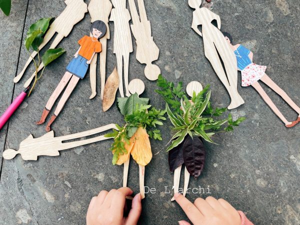 Bộ búp bê gỗ thủ công siêu xinh, cùng bé tạo nên những câu chuyện đáng yêu, làm móc treo khóa và trang trí góc học tập cực dễ thương - Hình ảnh 40