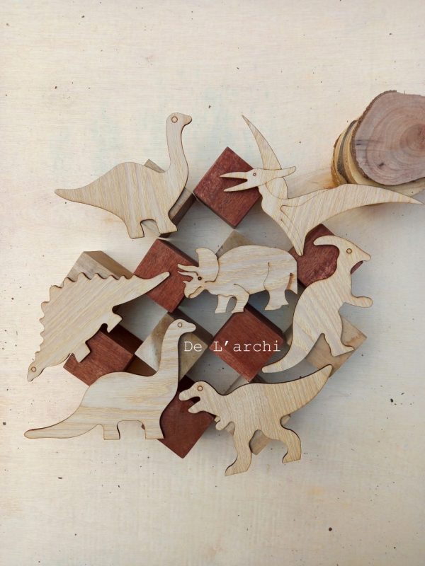 Set gỗ tô màu đa dạng chủ đề, giúp bé vừa học vừa chơi, đồ trang trí, quà tặng handmade dễ thương - Hình ảnh 62