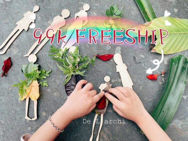 Bộ búp bê gỗ thủ công siêu xinh, cùng bé tạo nên những câu chuyện đáng yêu, làm móc treo khóa và trang trí góc học tập cực dễ thương - Hình ảnh 47