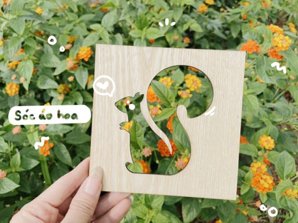 Bộ thú biến hình gỗ tô màu, giúp bé vui học mỗi ngày, thỏa sức sáng tạo, làm đồ trang trí siêu xinh - Hình ảnh 12