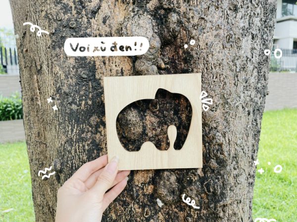 Bộ thú biến hình gỗ tô màu, giúp bé vui học mỗi ngày, thỏa sức sáng tạo, làm đồ trang trí siêu xinh - Hình ảnh 15