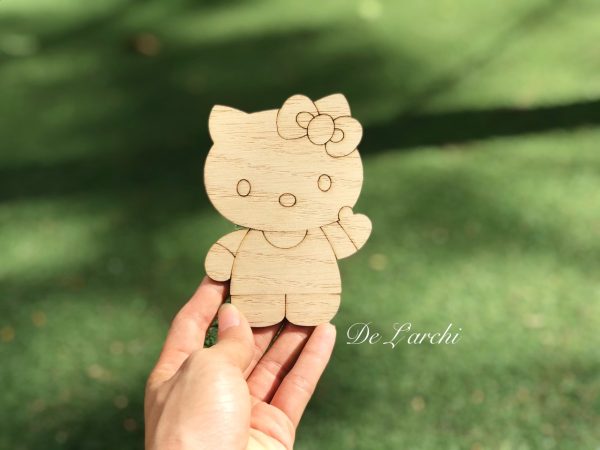 Set gỗ tô màu đa dạng chủ đề, giúp bé vừa học vừa chơi, đồ trang trí, quà tặng handmade dễ thương - Hình ảnh 91