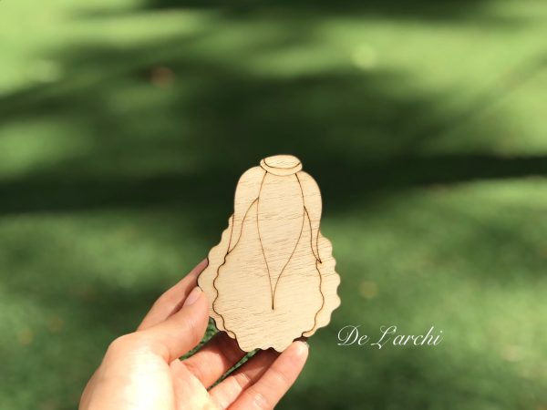 Set gỗ tô màu đa dạng chủ đề, giúp bé vừa học vừa chơi, đồ trang trí, quà tặng handmade dễ thương - Hình ảnh 92