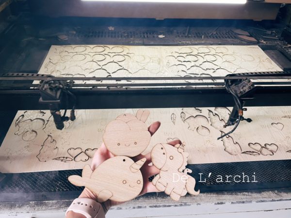 Set gỗ tô màu đa dạng chủ đề, giúp bé vừa học vừa chơi, đồ trang trí, quà tặng handmade dễ thương - Hình ảnh 108