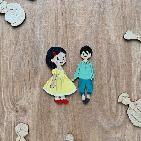 Bộ búp bê gỗ thủ công siêu xinh, cùng bé tạo nên những câu chuyện đáng yêu, làm móc treo khóa và trang trí góc học tập cực dễ thương - Hình ảnh 81
