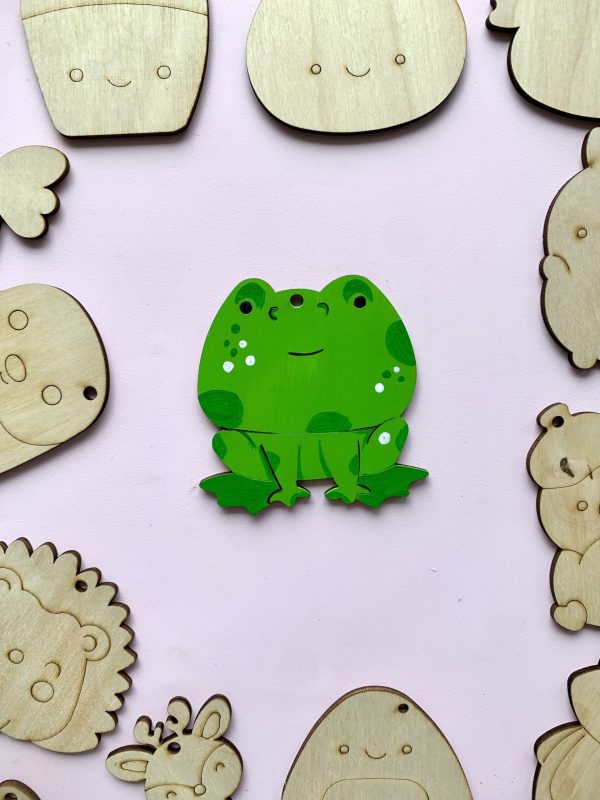 Bộ gỗ 30 hình thú cute, giúp bé thỏa sức tô vẽ sáng tạo, làm móc treo khóa, trang trí góc học tập siêu xinh - Hình ảnh 80