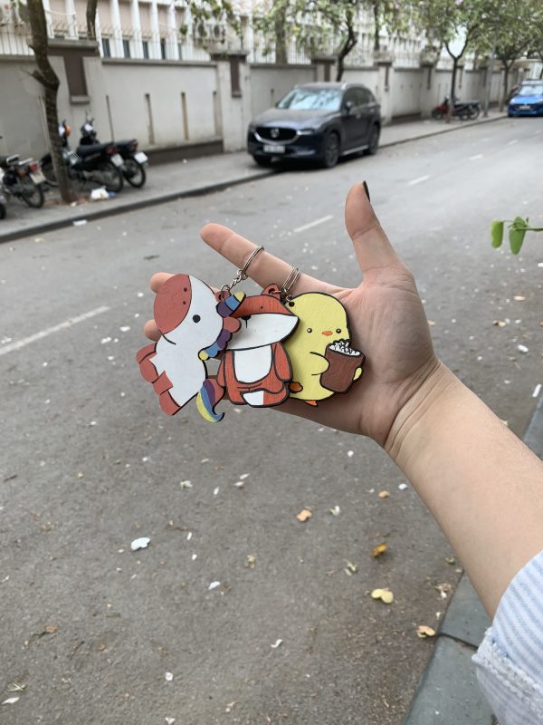 Bộ gỗ 30 hình thú cute, giúp bé thỏa sức tô vẽ sáng tạo, làm móc treo khóa, trang trí góc học tập siêu xinh - Hình ảnh 84