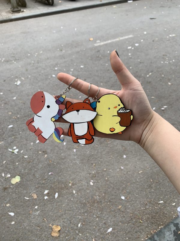Bộ gỗ 30 hình thú cute, giúp bé thỏa sức tô vẽ sáng tạo, làm móc treo khóa, trang trí góc học tập siêu xinh - Hình ảnh 87
