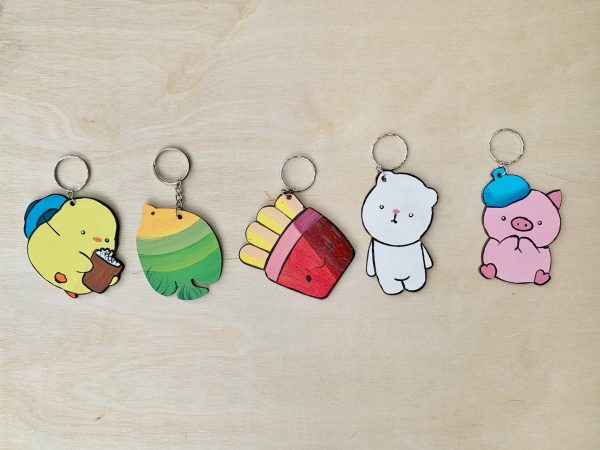 Bộ gỗ 30 hình thú cute, giúp bé thỏa sức tô vẽ sáng tạo, làm móc treo khóa, trang trí góc học tập siêu xinh - Hình ảnh 103