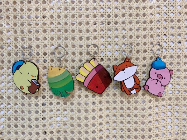 Bộ gỗ 30 hình thú cute, giúp bé thỏa sức tô vẽ sáng tạo, làm móc treo khóa, trang trí góc học tập siêu xinh - Hình ảnh 105