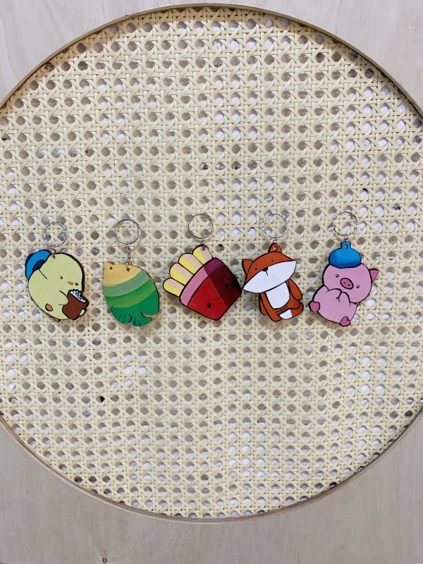 Bộ gỗ 30 hình thú cute, giúp bé thỏa sức tô vẽ sáng tạo, làm móc treo khóa, trang trí góc học tập siêu xinh - Hình ảnh 107
