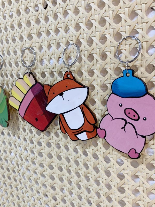 Bộ gỗ 30 hình thú cute, giúp bé thỏa sức tô vẽ sáng tạo, làm móc treo khóa, trang trí góc học tập siêu xinh - Hình ảnh 108