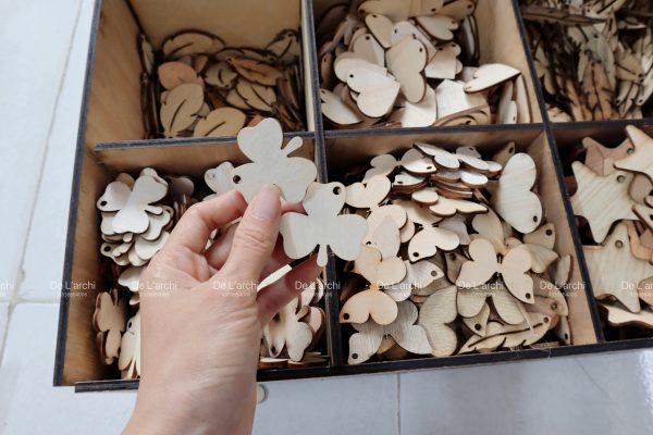Set gỗ tô màu đa dạng chủ đề, giúp bé vừa học vừa chơi, đồ trang trí, quà tặng handmade dễ thương - Hình ảnh 129
