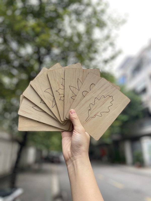 Bộ thú biến hình gỗ tô màu, giúp bé vui học mỗi ngày, thỏa sức sáng tạo, làm đồ trang trí siêu xinh - Hình ảnh 78