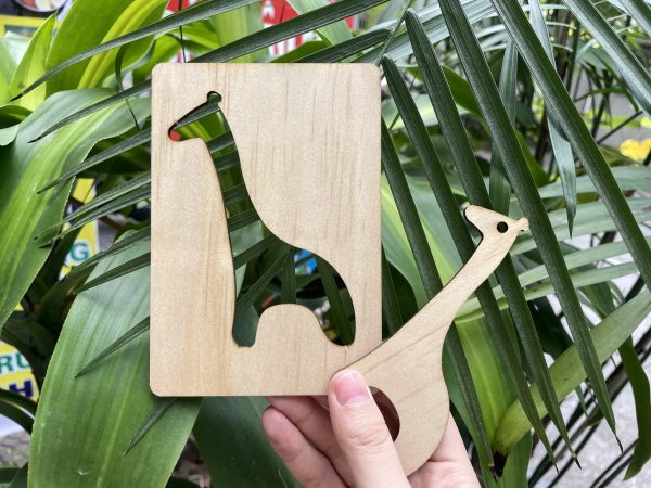 Bộ thú biến hình gỗ tô màu, giúp bé vui học mỗi ngày, thỏa sức sáng tạo, làm đồ trang trí siêu xinh - Hình ảnh 87