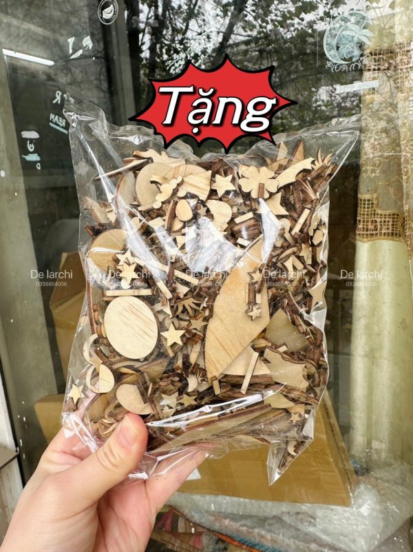 Bộ gỗ 30 hình thú cute, giúp bé thỏa sức tô vẽ sáng tạo, làm móc treo khóa, trang trí góc học tập siêu xinh - Hình ảnh 55