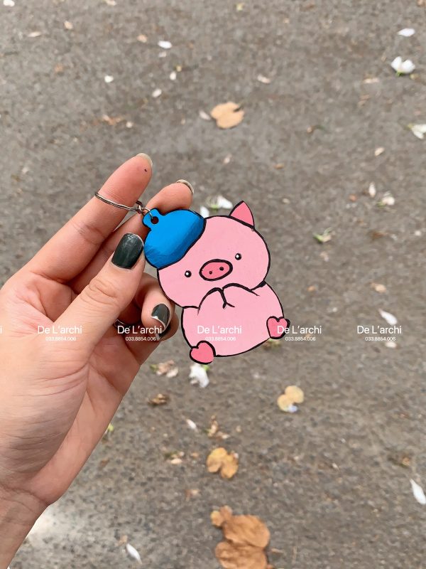 Bộ gỗ 30 hình thú cute, giúp bé thỏa sức tô vẽ sáng tạo, làm móc treo khóa, trang trí góc học tập siêu xinh - Hình ảnh 57